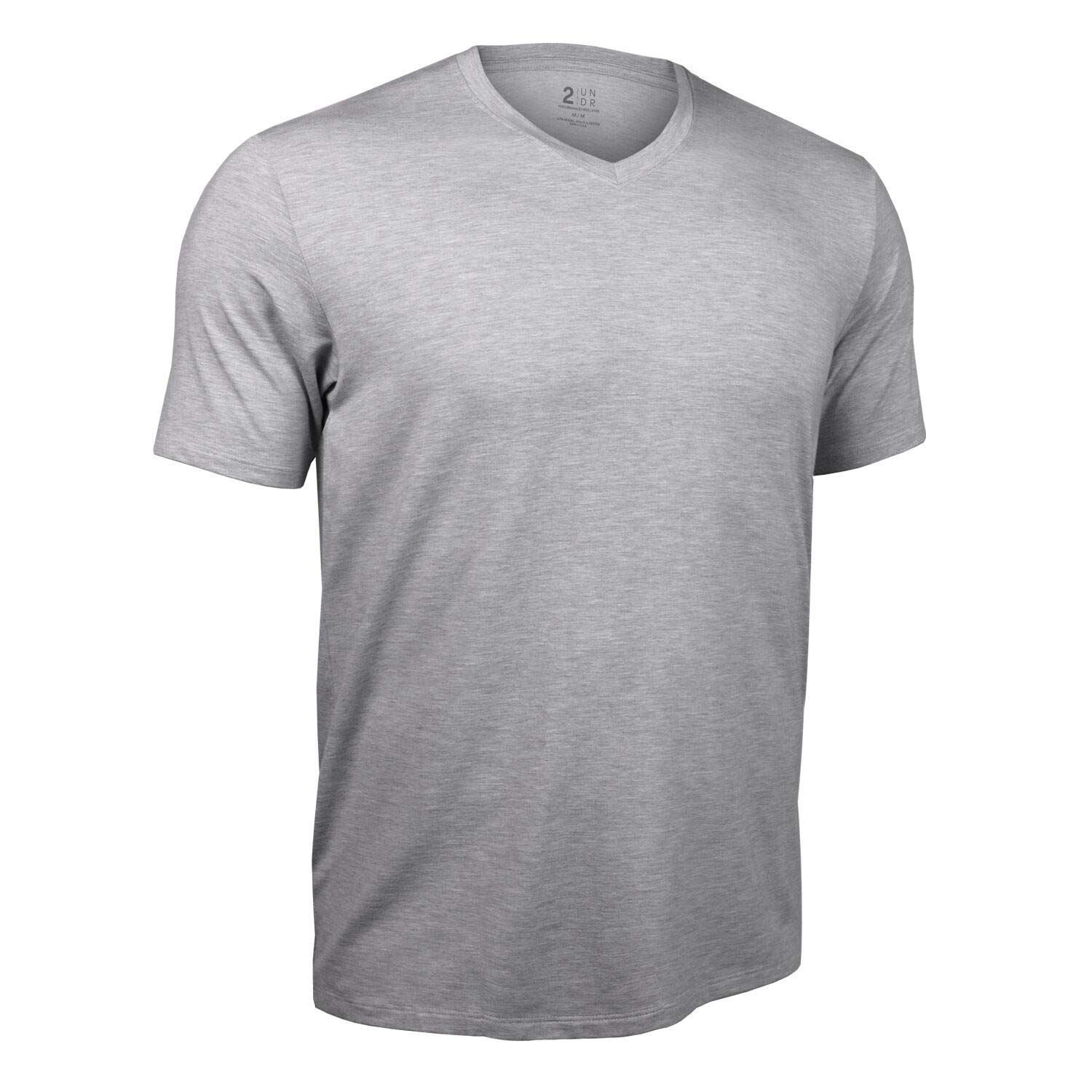 2UNDR Men's Luxury V-Neck Tees