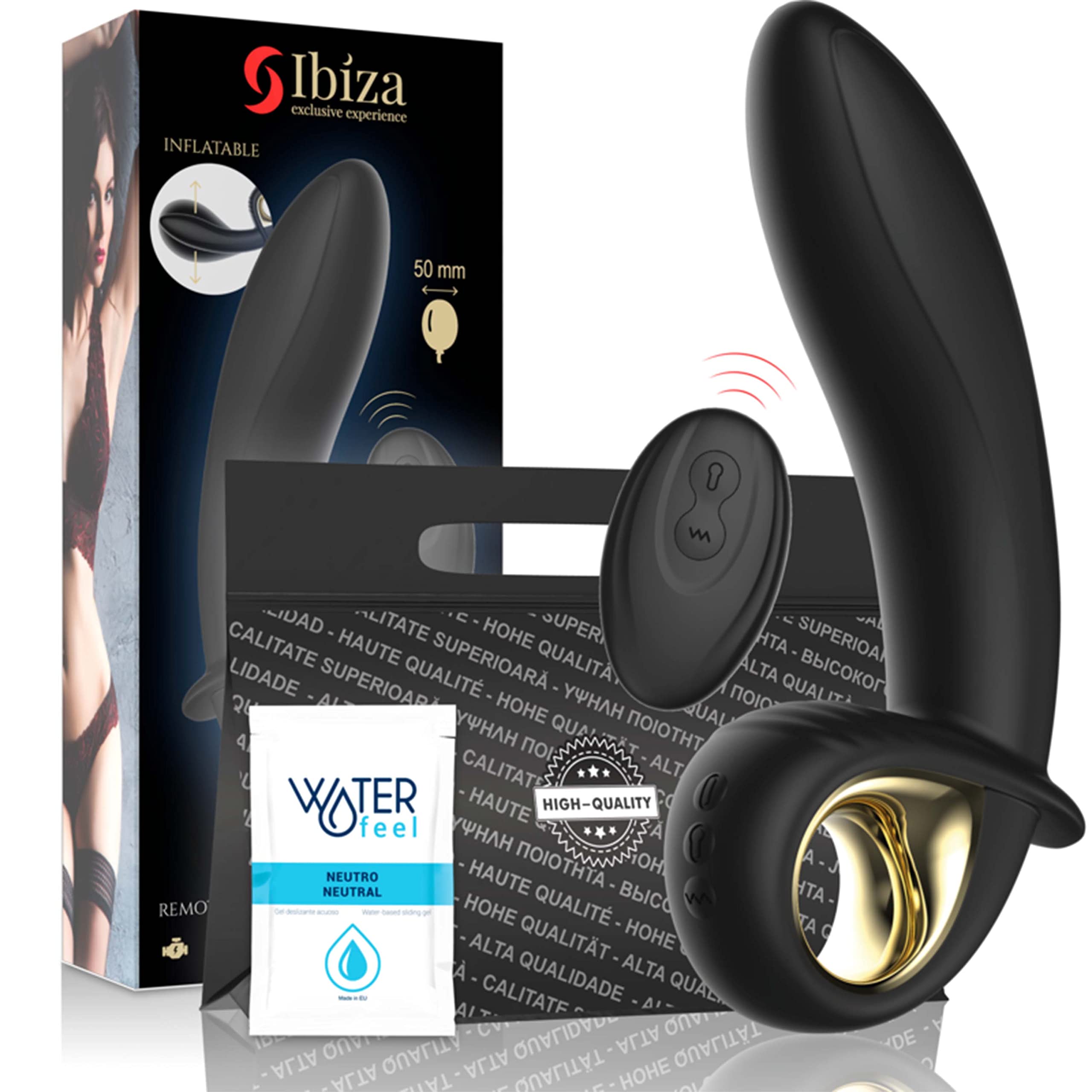 Vibratore gonfiabile con telecomando per il punto G e la stimolazione del clitoride, vibratori telecomandati, giocattolo sessuale a vibrazione estrema automatica per donne sole e coppie forti