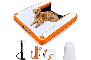 VOFiTNY Inflatable Pool Dog Float Ramp