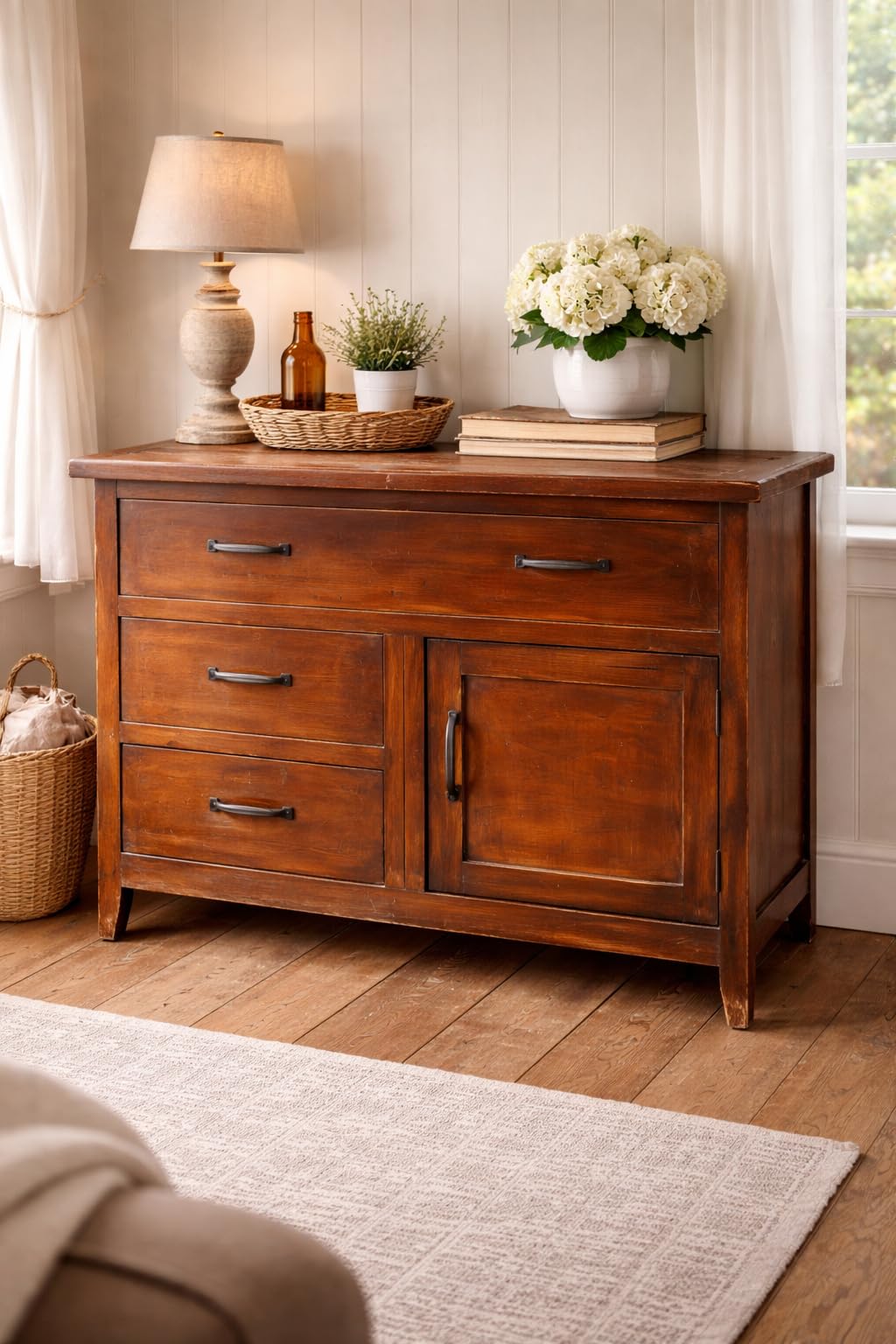 FUXXER® poignées en forme de coquillage en fer antique pour portes d'armoires, buffets, coffres