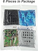 Vista 2 de Geyoga Máscara facial de invierno para hombres, máscara de protección UV, protector solar, transpirable, resistente al viento, polainas