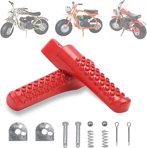 Chikia Kit de clavijas rojas para mini bicicleta compatible con Coleman CT200U CT200U-EX BT200X Trail 200 Axis M200 CT100u Trail CC100X 100CC 196cc