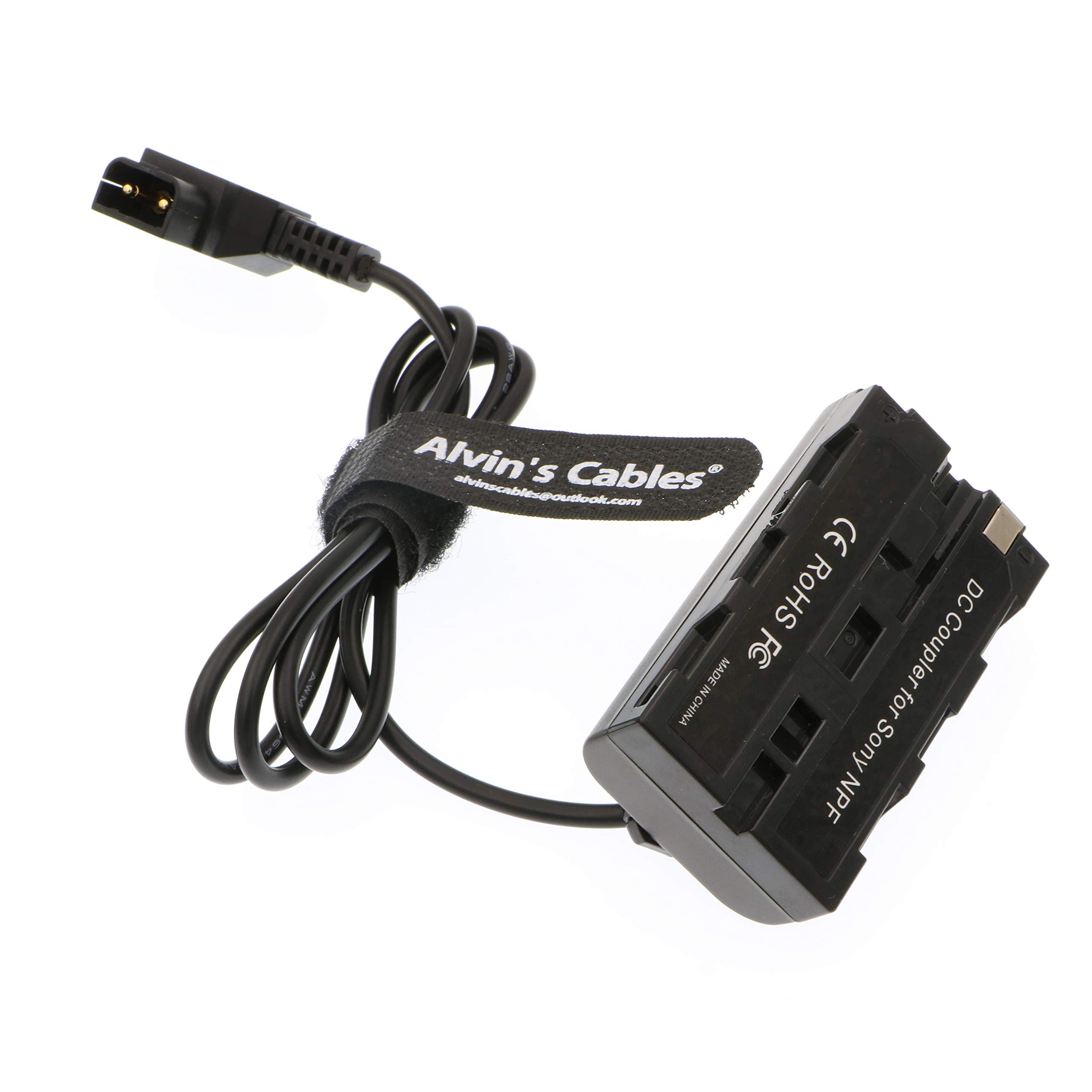 DF DIGITALFOTO D-Tap NPF Dummy-Batterij Dubbelzijdig - Voeding Voor Atomos Shinobi, Ninja En SmallHD