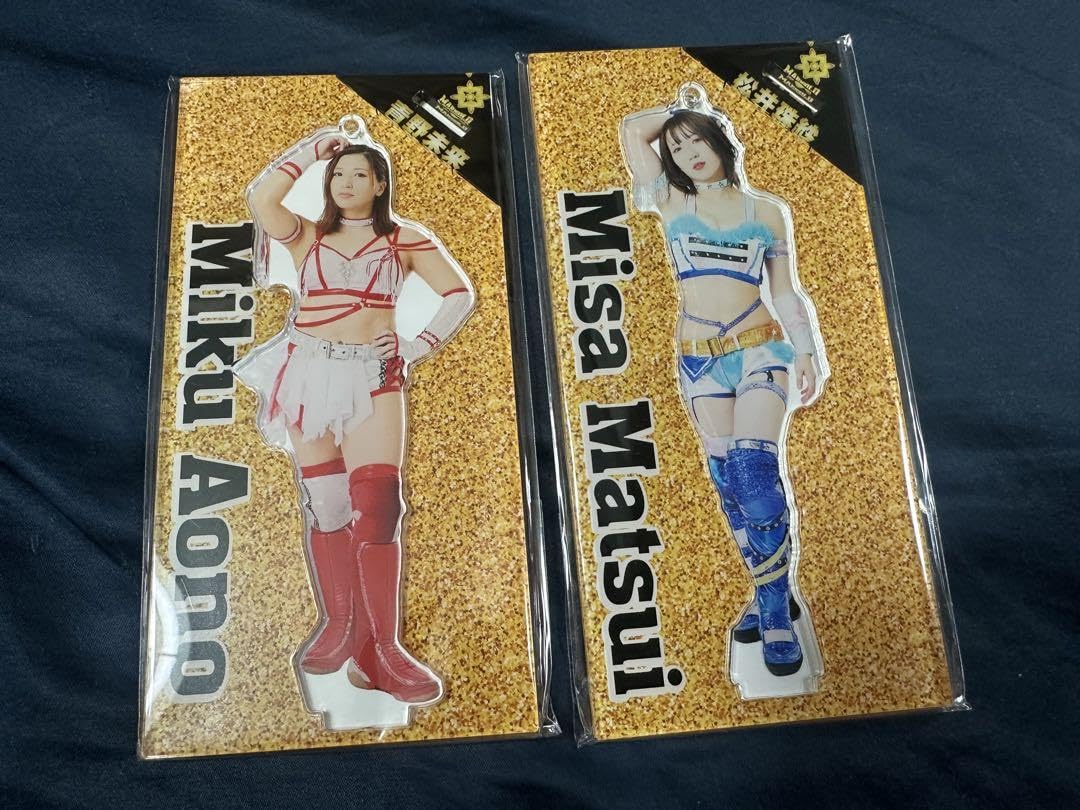 女子プロレス　マリーゴールド　アクリルスタンド　青野未来　ポップアップ Amazon.co.jp: 女子プロレス マリーゴールド アクリルスタンド