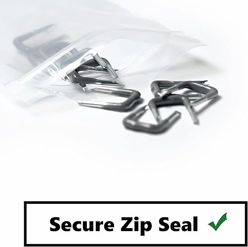 Miniatura 4 de Denex Bolsas transparentes con cierre extra resistentes de 6 x 8 pulgadas y 8 mil, resistencia excepcional, resistentes a pinchazos para un sellado