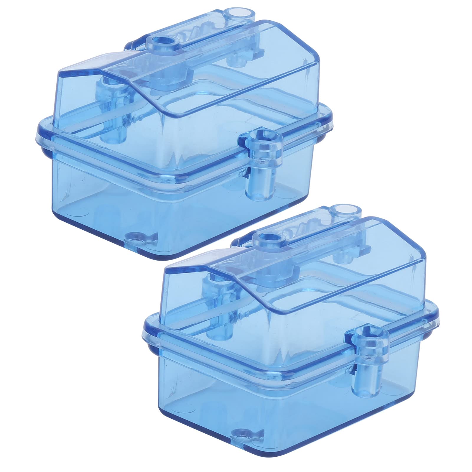 Boîte d'autoradio RC, boîte de récepteur RC en plastique, chenille 1/10
