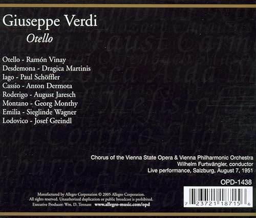 Miniatura 2 de Verdi Otello