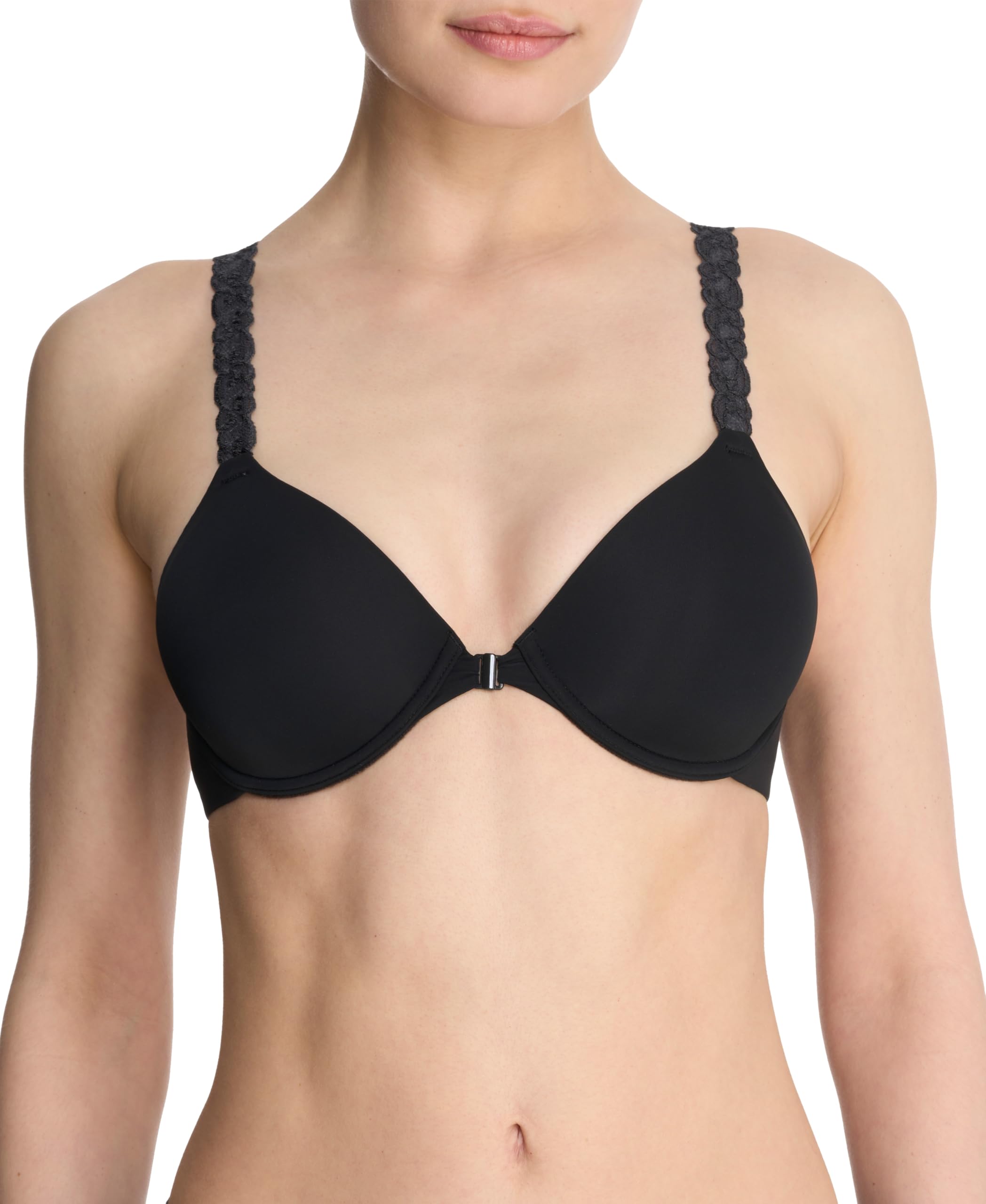 Natori Women's Pure Luxe Convertible Front Close Contour Underwire