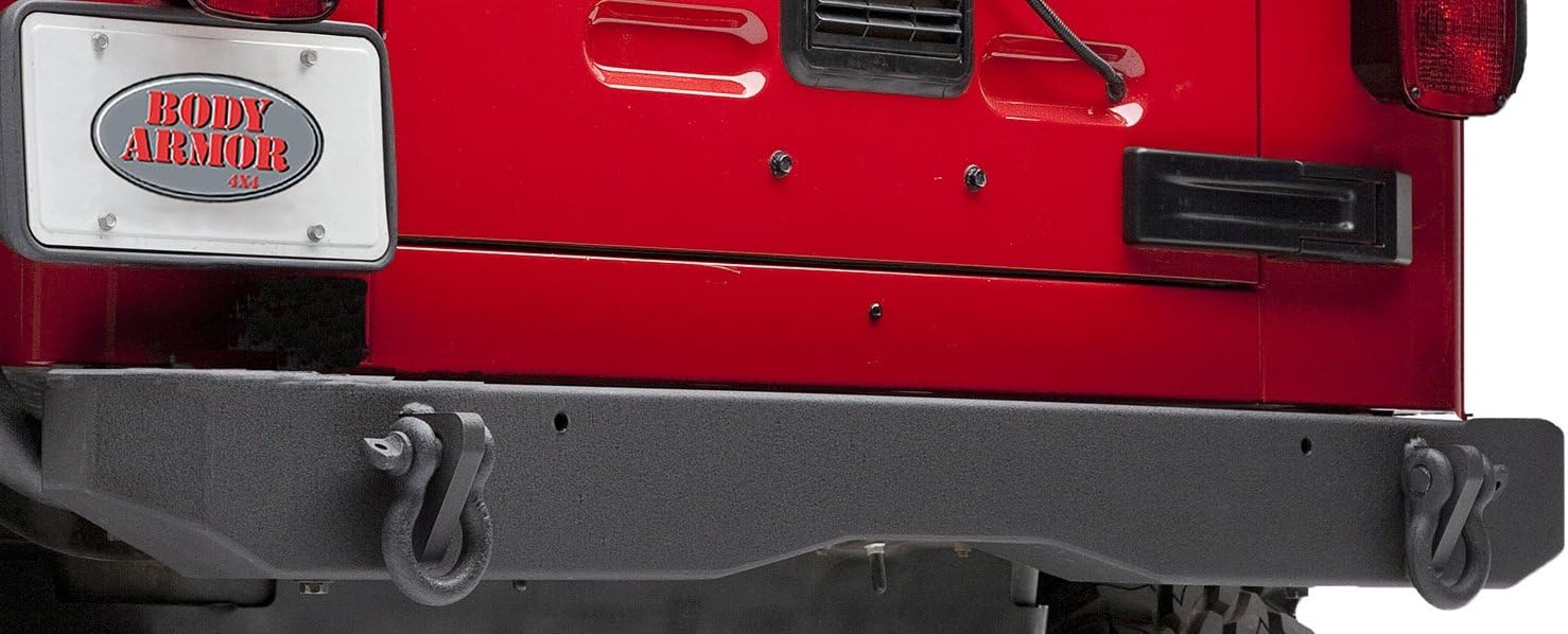 Body Armor TJ-2961 Standard Design Rear Base Bumper