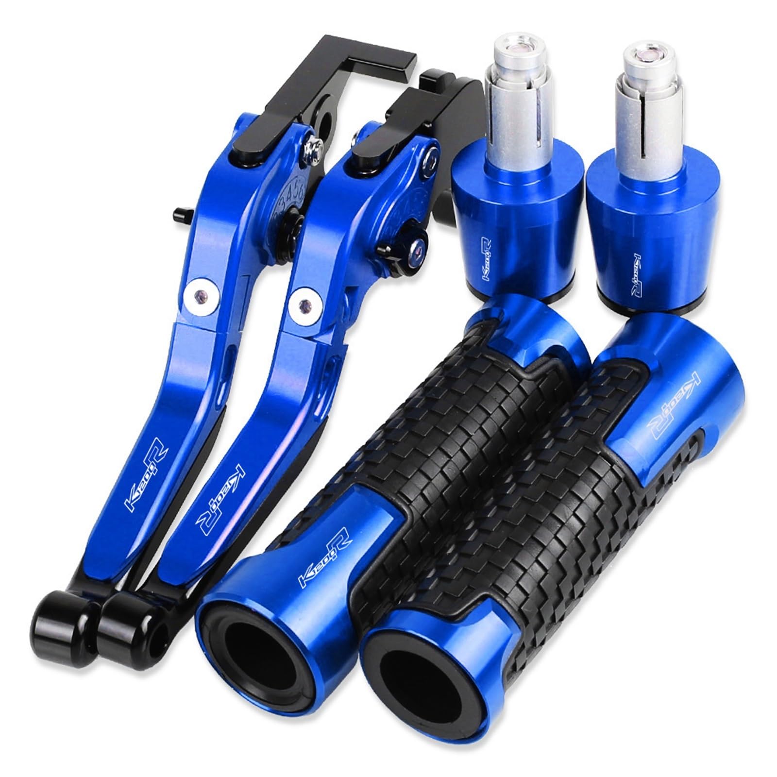 Palancas De Embrague De Freno Ajustables Para Motocicleta, Empuñaduras De Mano Para Manillar, Extremos Para B&M&W K1200R 2005 2006 2007 2008 (Color : 4)