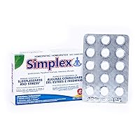 Vista 1 de Nartex Tabletas sedantes homeopáticas Simplex, 60