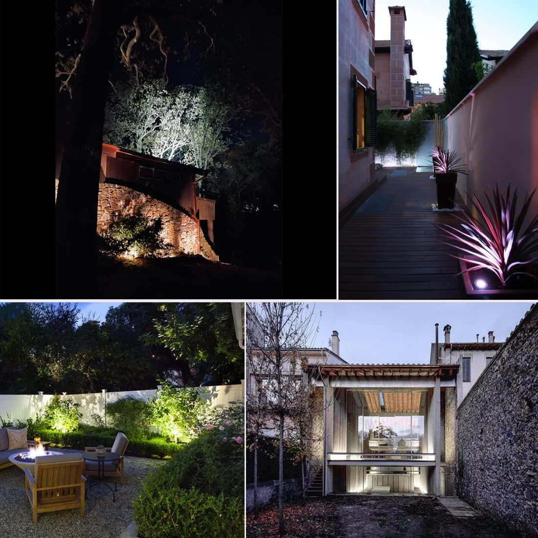 New Upgraded Linkable LED Wall Washer Lights, 10x60 Wide Angle Wall Wash Lighting, 36W 5000K Daylight Plug In Bar Lights, 120V 40 Inch/ 3.2ft Indoor/ Outdoor Light Fixture for Stage, Patio Black