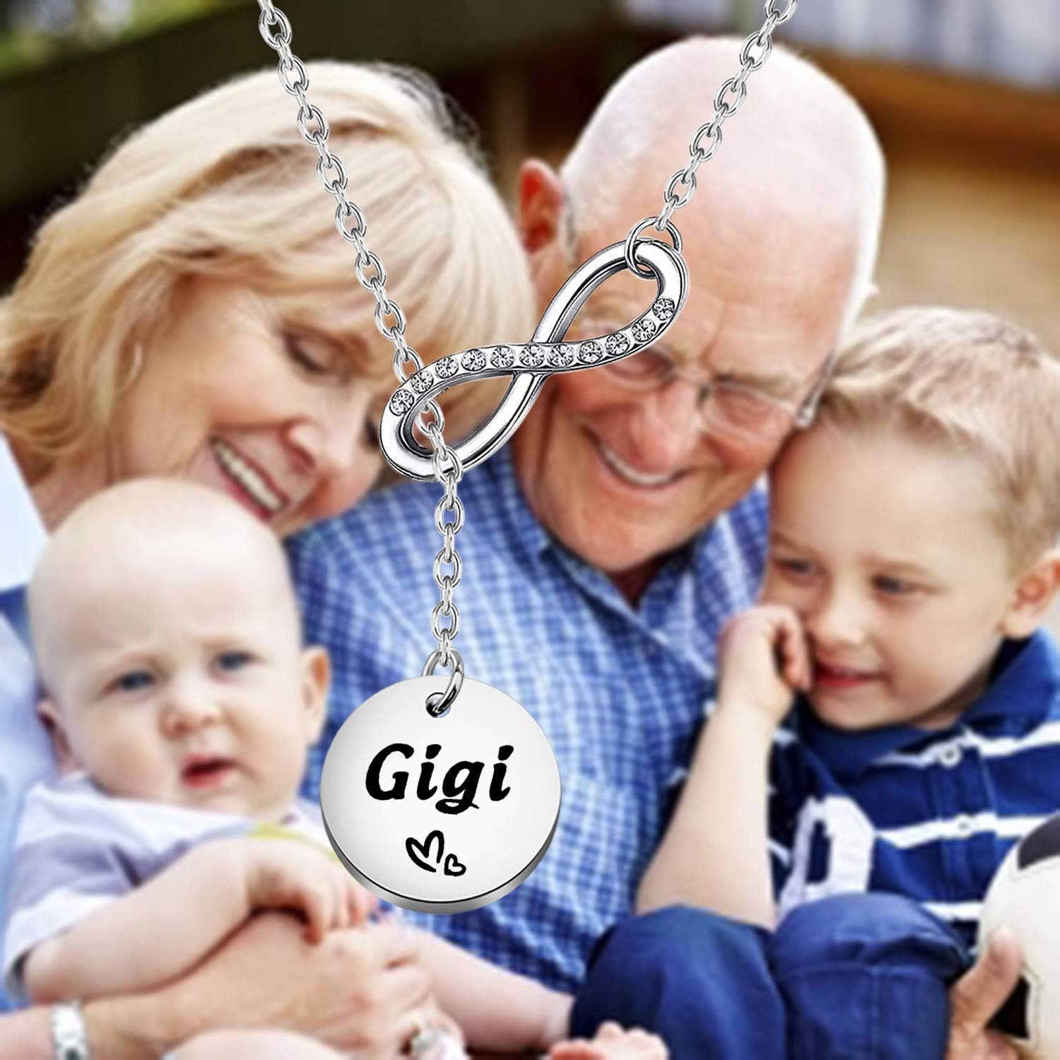 TGBJE Gigi Necklace Lola Necklace Great Grandma Gift Birthday Gifts for Grandma Godmother Gift Family Jewelry - Image 7