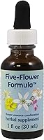 Vista 1 de Flower Essence Services, Gotero de fórmula de cinco flores - 1 oz