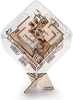 Vista 1 de Intrism Pro - Rompecabezas 3D de madera desafiante y laberinto de mármol para adultos/adolescentes, kit de manualidades de madera de bricolaje