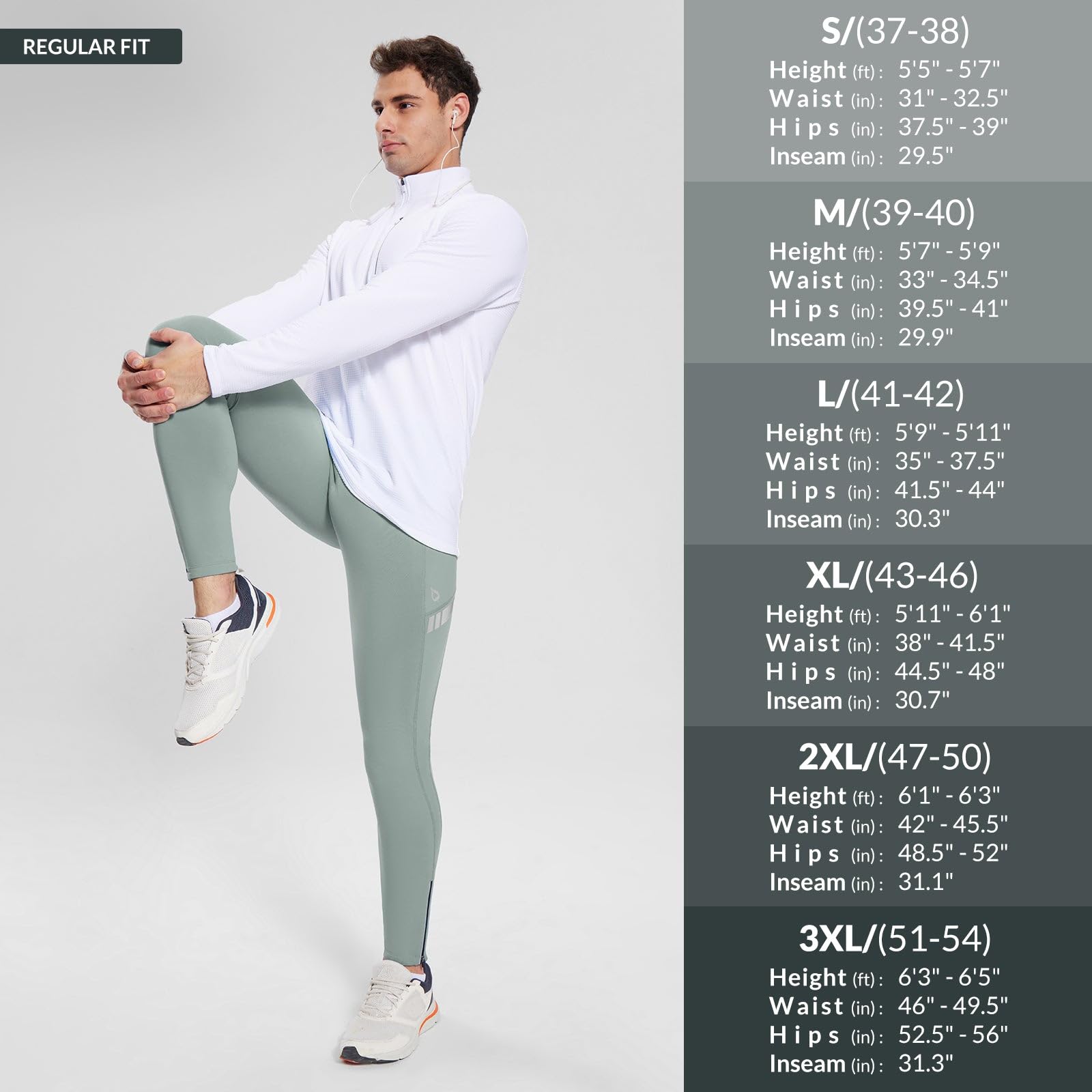 BALEAF Pantalones térmicos forrados de forro polar para hombre, impermeables, con bolsillos, para senderismo, para clima frío