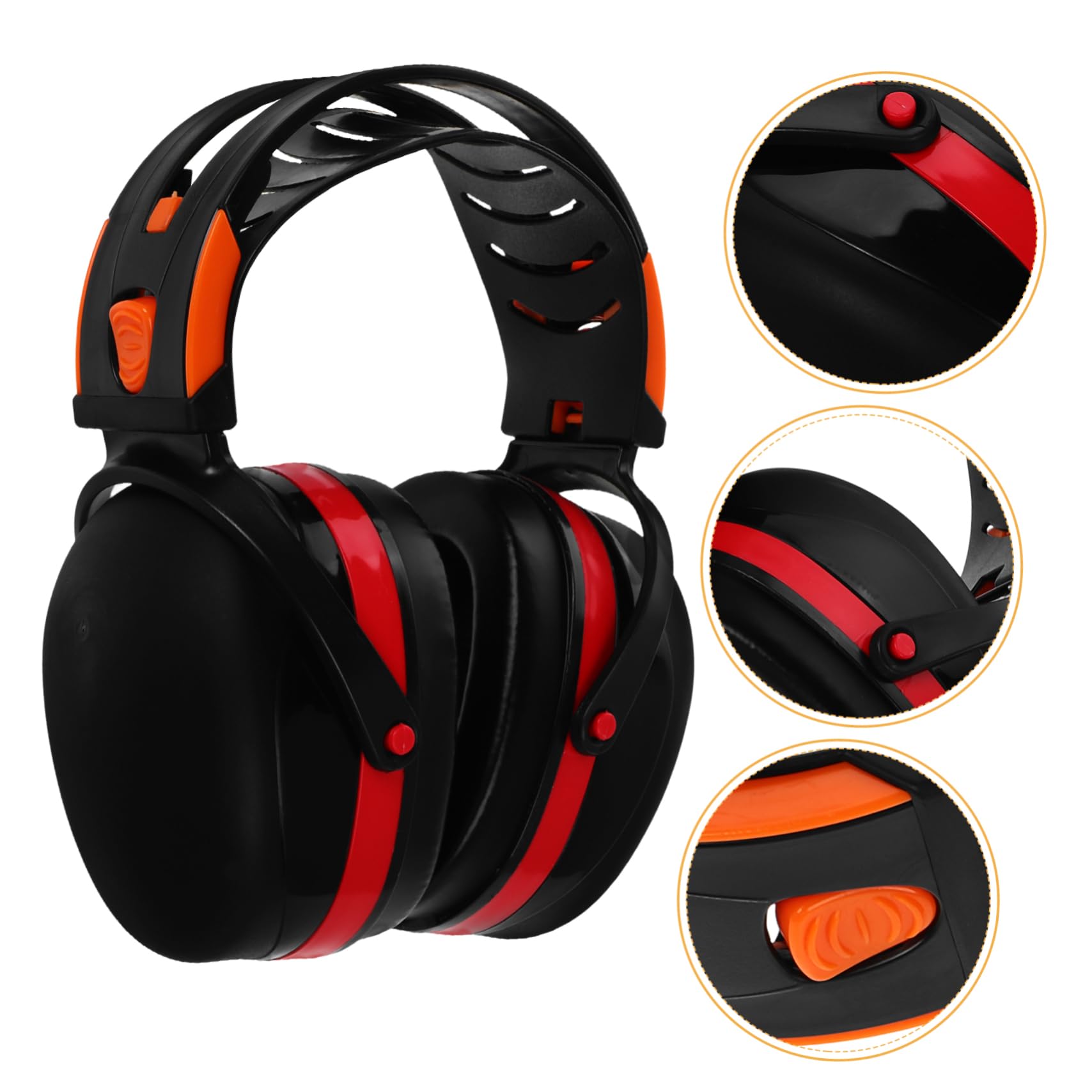 5 Piezas orejeras insonorizadas auriculares con cancelación de sonido oreja de reducción de ruido auriculares con reducción de ruido auriculares que cancelan el ruido el plastico