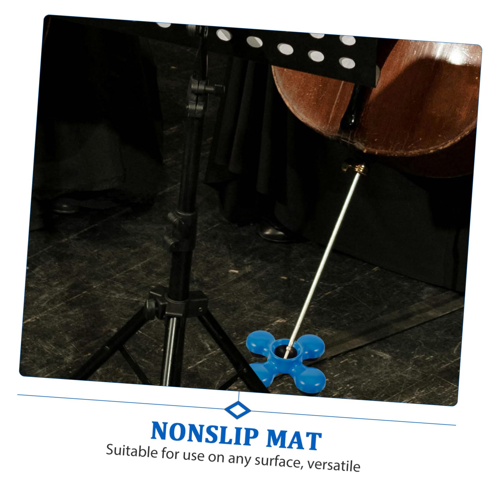 ifundom Cello Cushions Endpin Nonslip Mat Violoncello Stop Pad Rubber for Musicians