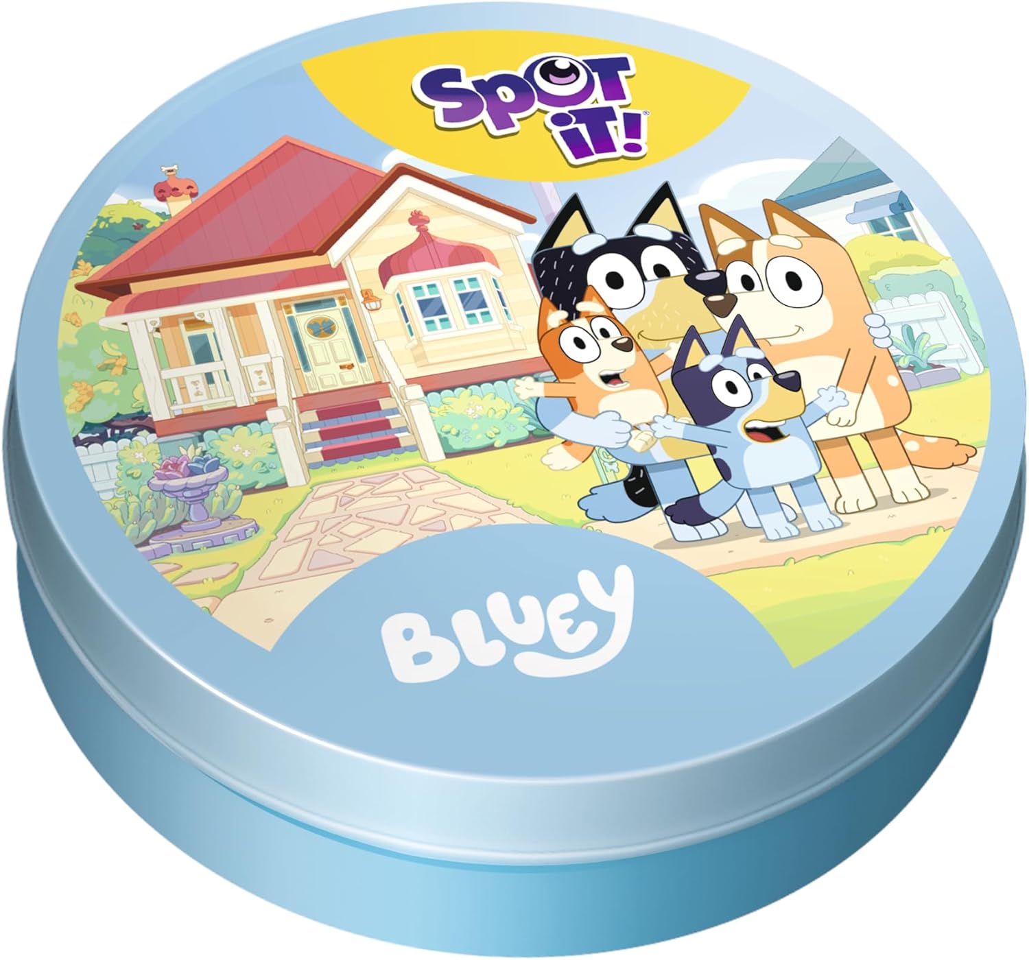 Spot It! Bluey: The Ultimate Family Card Game for Fun-Filled Matching Excitement!