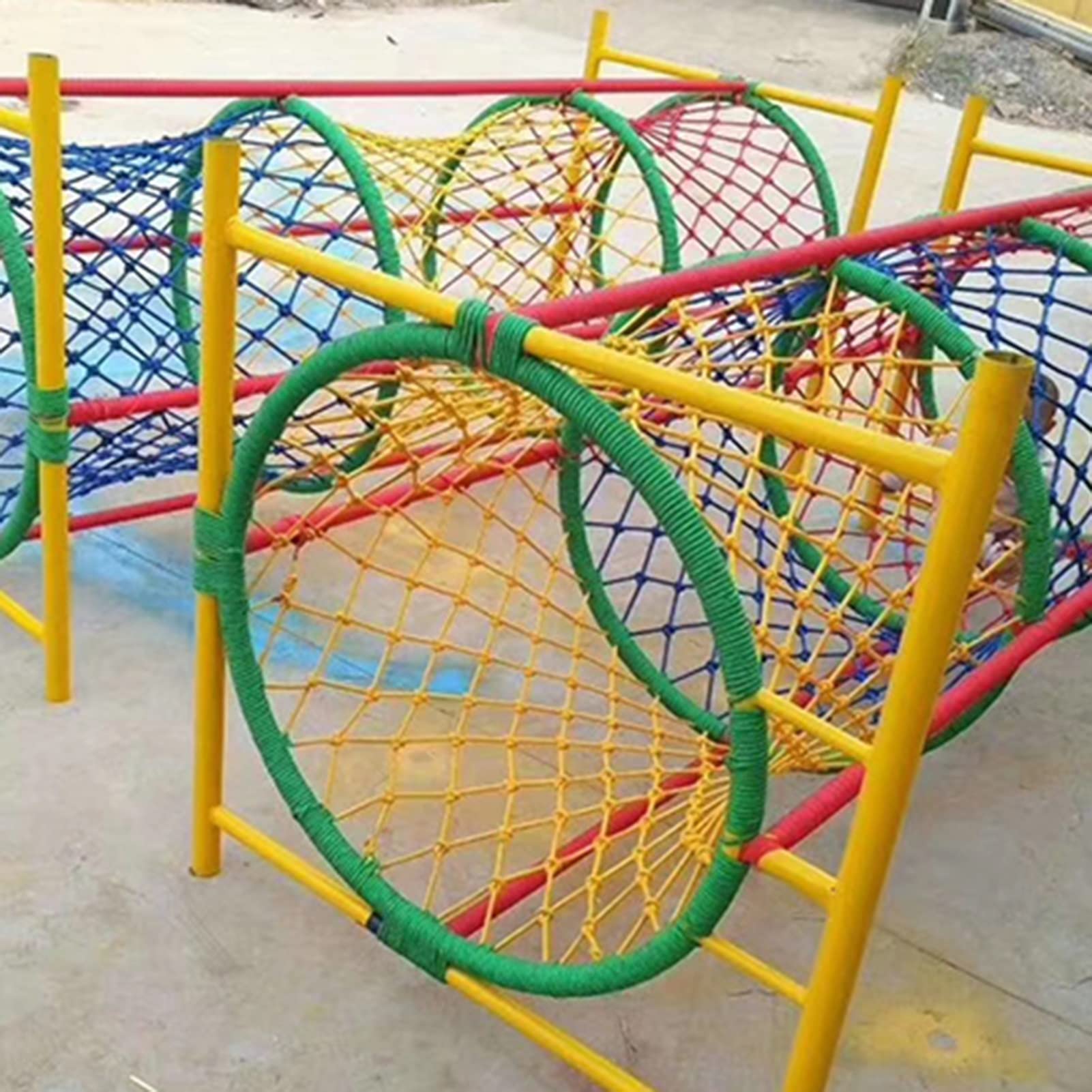 Bezpieczne ogrodzenie na zewnątrz, ochrona przed upadkiem, siatka 1 x 1 m / 3.3x3.3ft