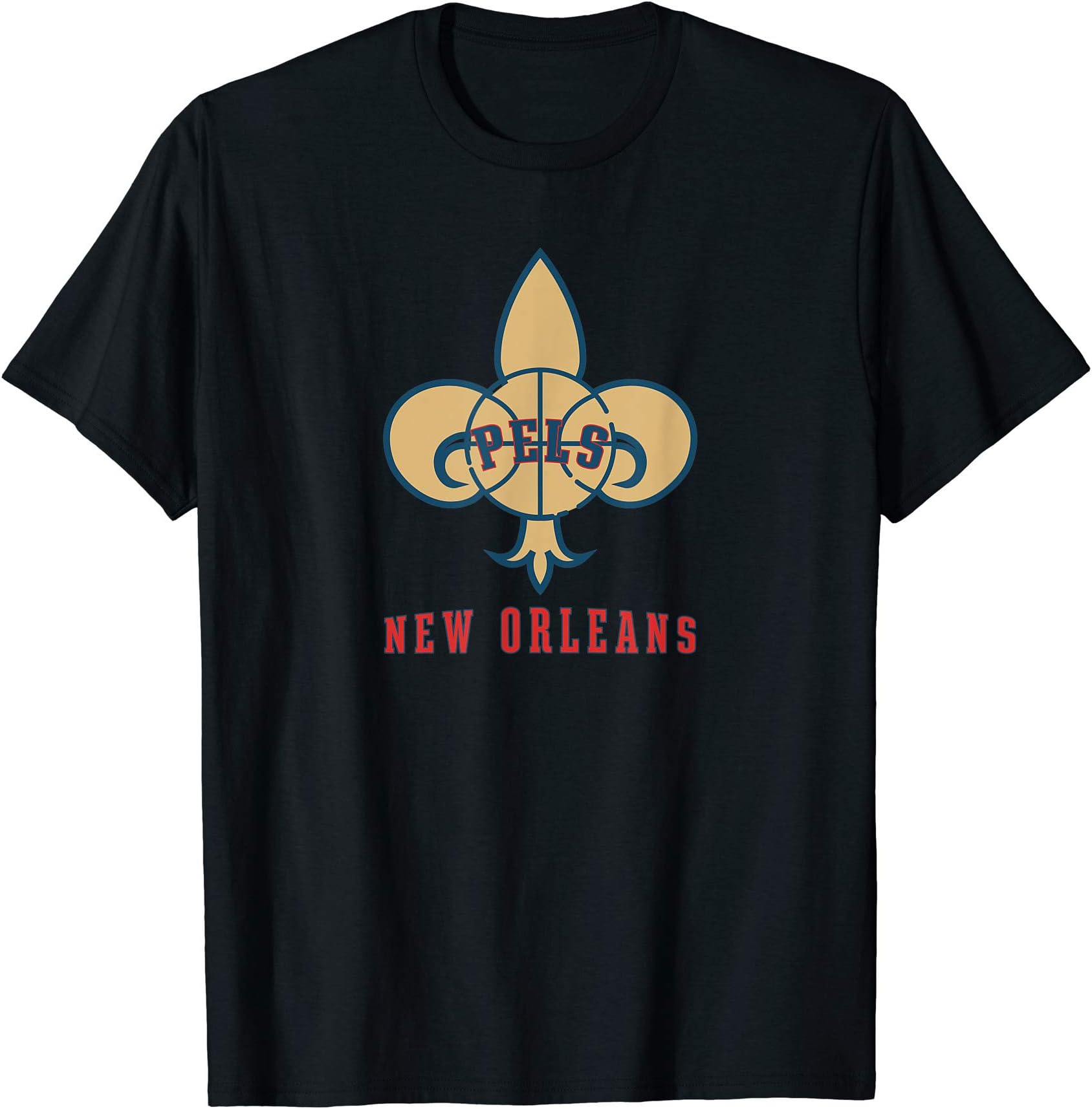 Let's Dance Basketball Shirt New OrleansNew Orleans Basketball Shirt Fleur de Lis T-Shirt