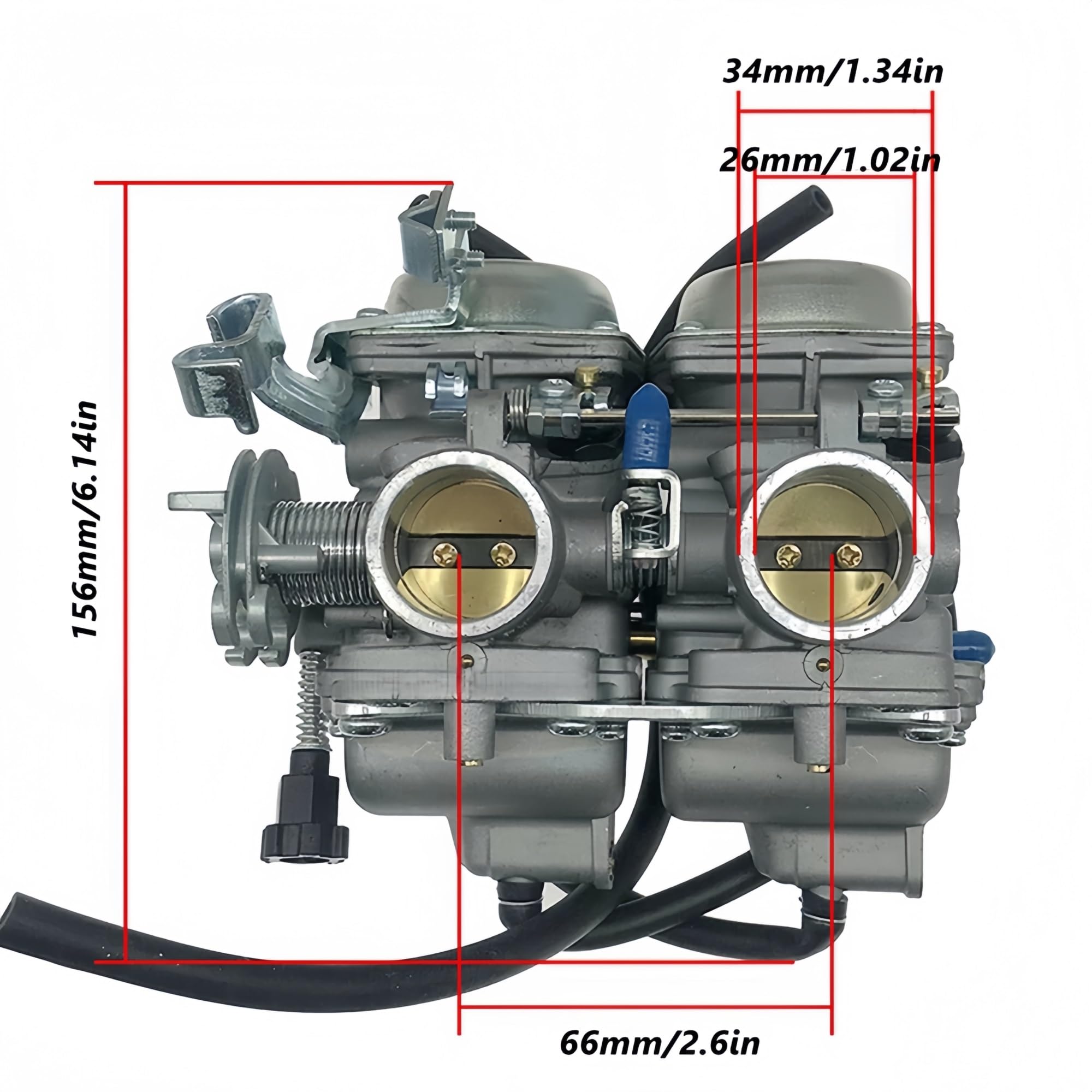Carburador CBT250 CA250 para Honda para Rebel 250 CMX250 CMX250C CB250 CBT150 CBT125