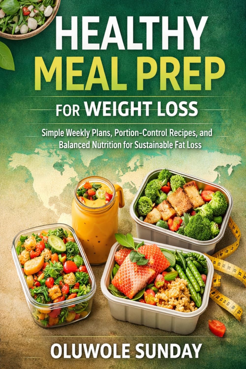 Healthy Meal Prep for Weight Loss: Simple Weekly Plans, Portion-Control Recipes, and Balanced Nutrition for Sustainable Fat Loss: Meal Planning, ... and Easy Recipes for Busy People Worldwide