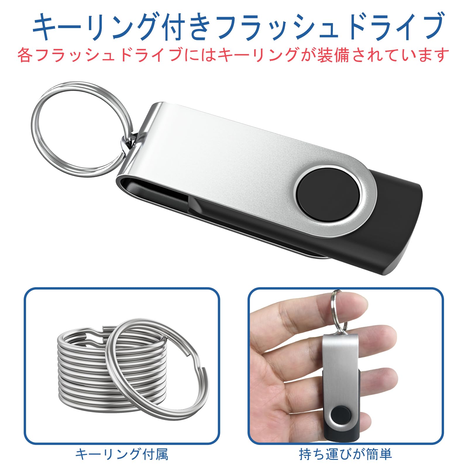 Amazon.co.jp: USBメモリ 8GB 20個セットWooolken USB2.0 高速 データ