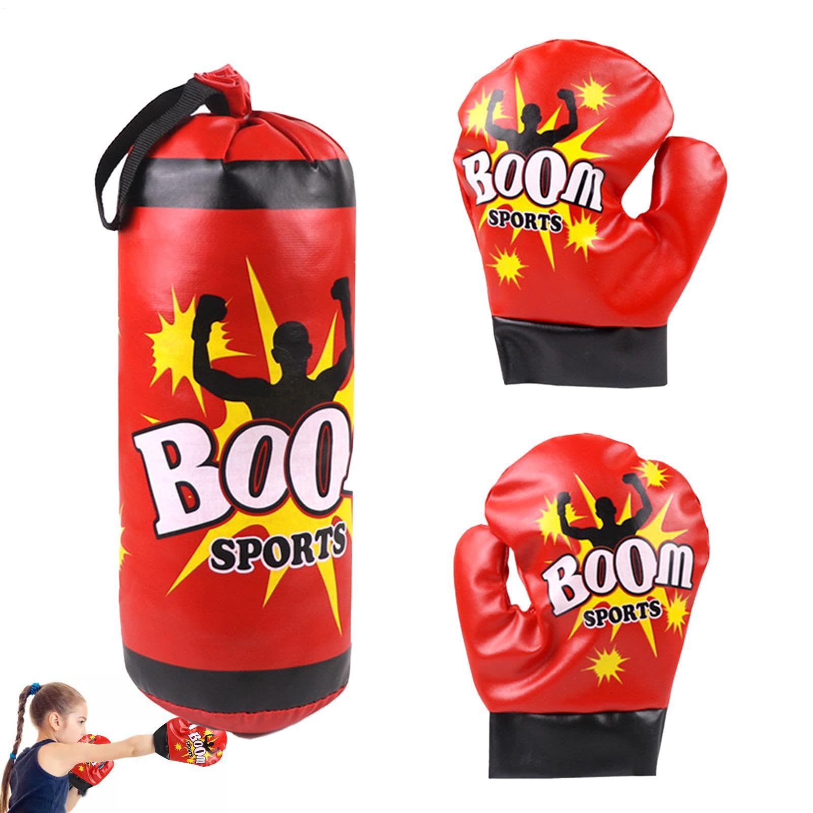 Kids Boxing Training Set Sandbag Boxing Training Equipment Fitness Exercise