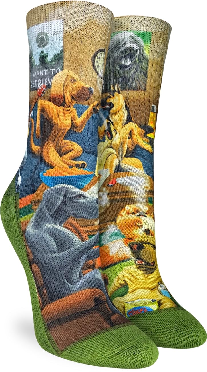 Good Luck Sock Women's Breaching Orcas Socks, Adult, Shoe Size 5-9 — view 278