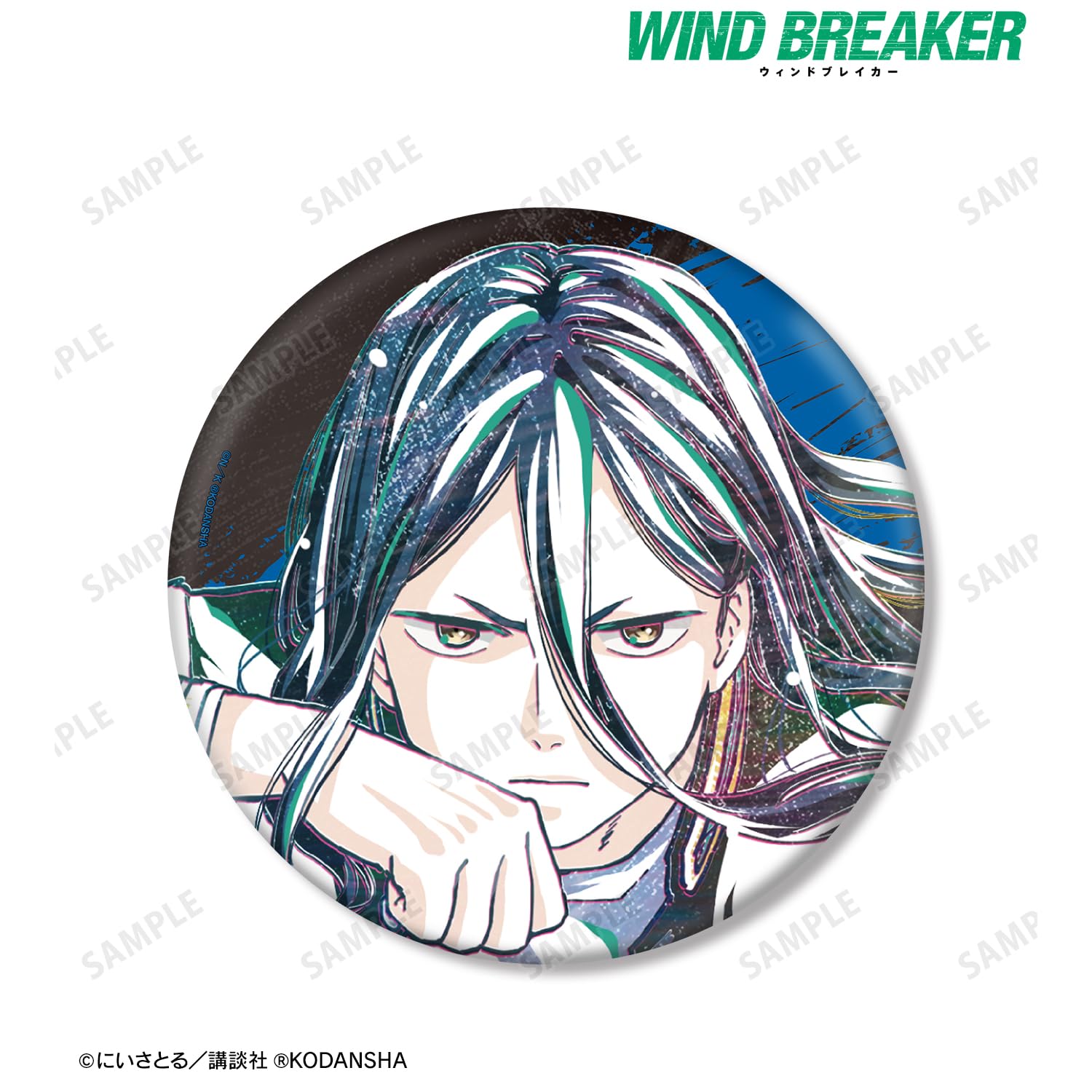 Amazon | WIND BREAKER 杉下 京太郎 Ani Art BIG缶バッジ | バッジ 