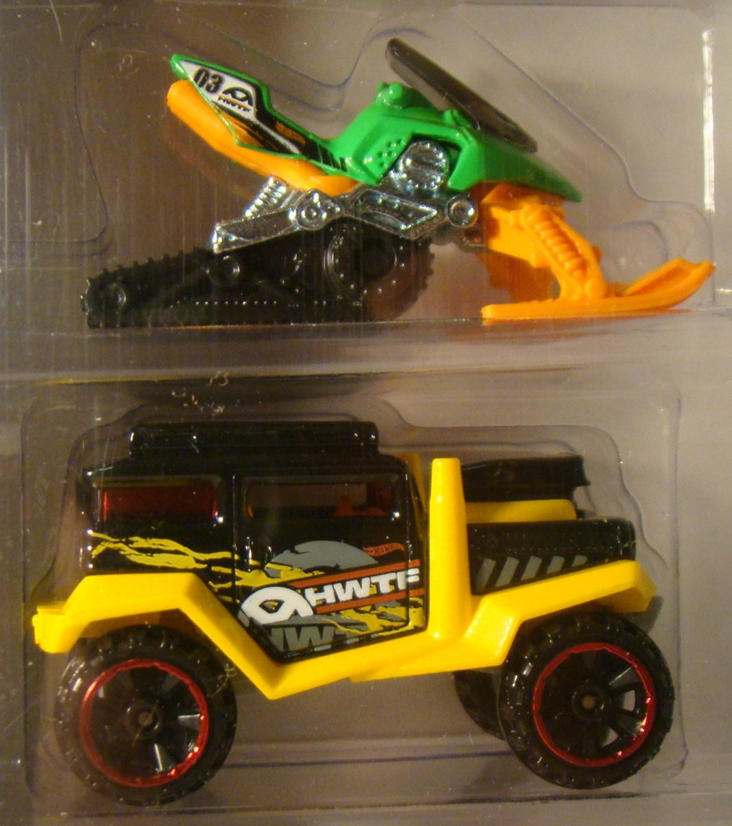 Hot Wheels Diecast Off Road Set - (2014 Hot Wheels X-Games & Stunt