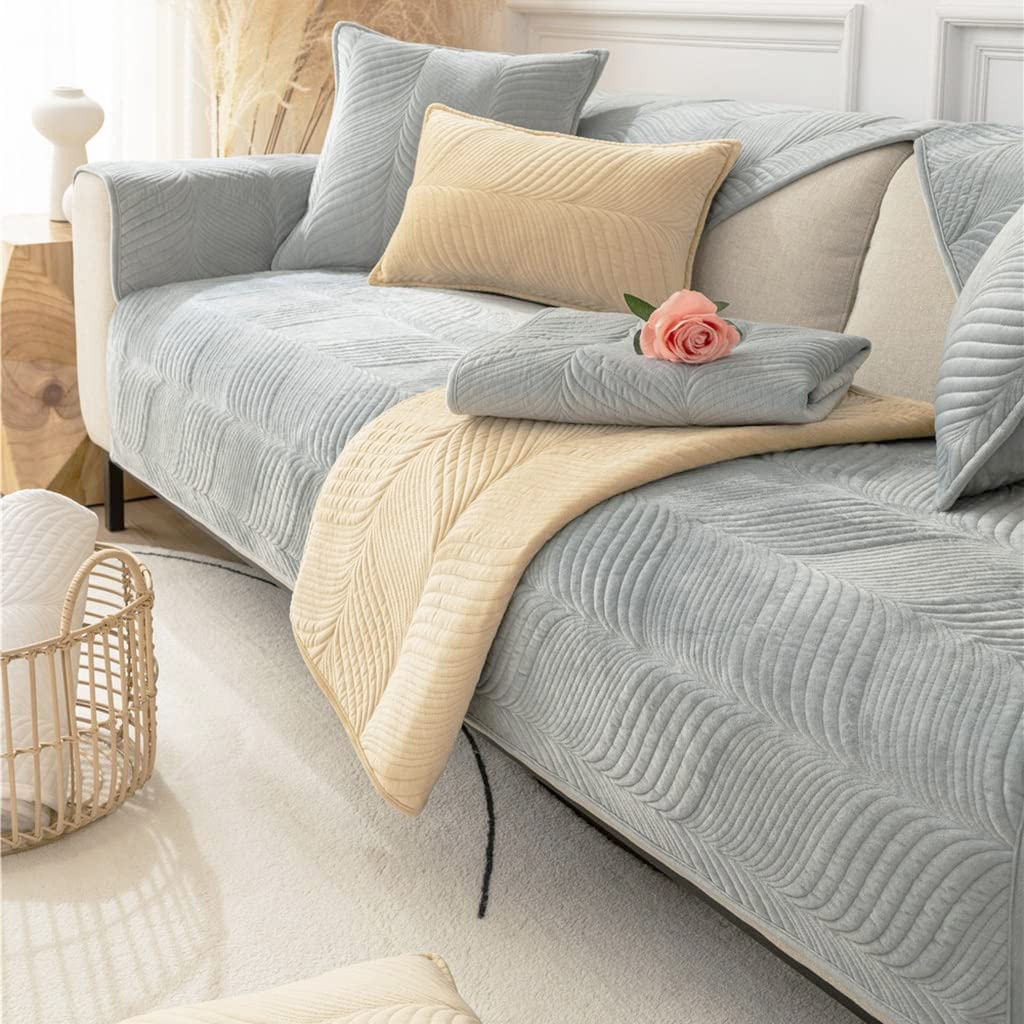 WYJHNLBEDC Sofa Cover 3 Seater, Couch Covers 2 Seater, Sofa Protectors From Pets, Velvet Blanket Sofa Saver Protector For Settee/Sofa bed/L Shape/4 Seater/Chair/Armchair