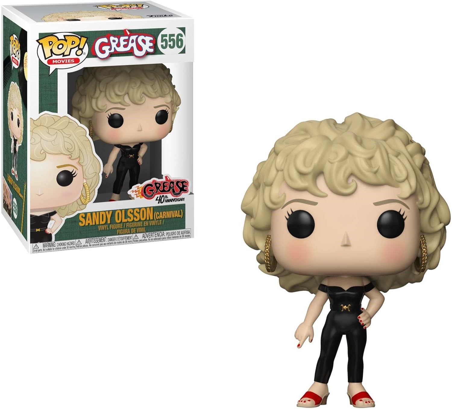 Funko POP! Movies: Grease Sandy (Carnival) Collectible Figure, Multicolor