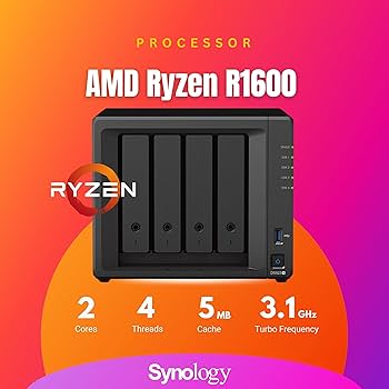 SYNOLOGY DiskStation DS923＋ Amazon.com: Synology DS923+ 4-Bay Diskstation NAS (AMD Ryzen