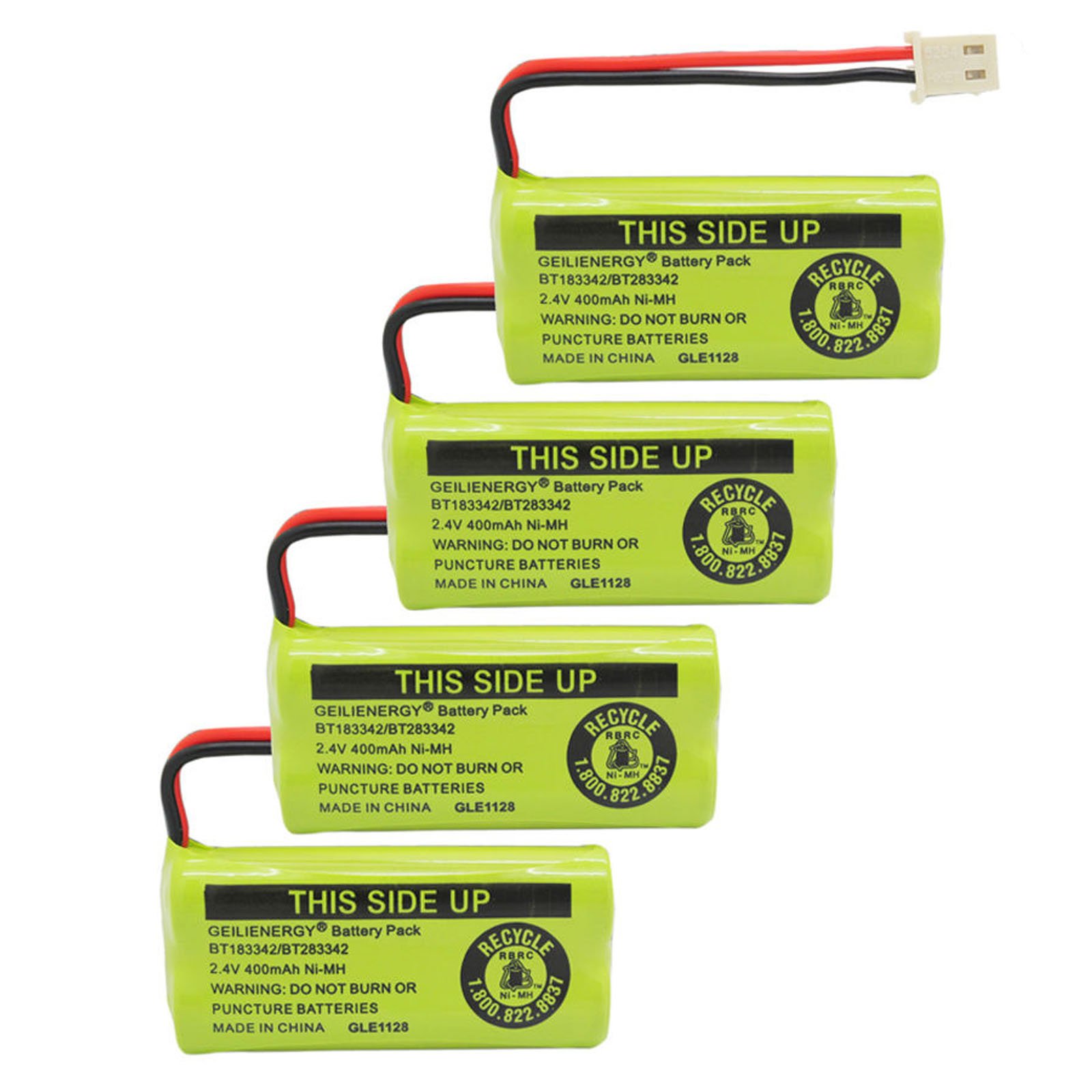 BAOBIAN BT183342 BT283342 Phone Battery Compatible with for VTech BT166342 BT266342 BT162342 BT262342 CS6114 CS6419 CS6719 AT&T EL52300 CL80112