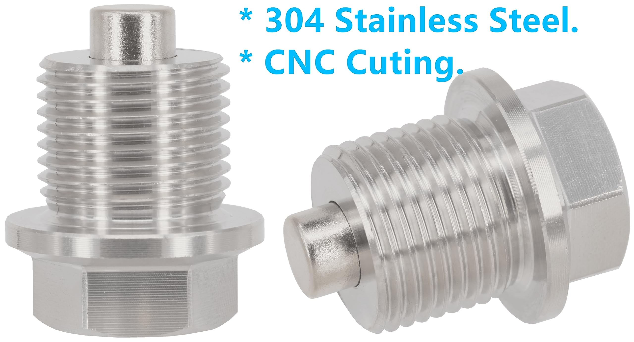 Amazon.com: abczok 1PC M18x1.5 Stainless Steel Magnetic Engine 