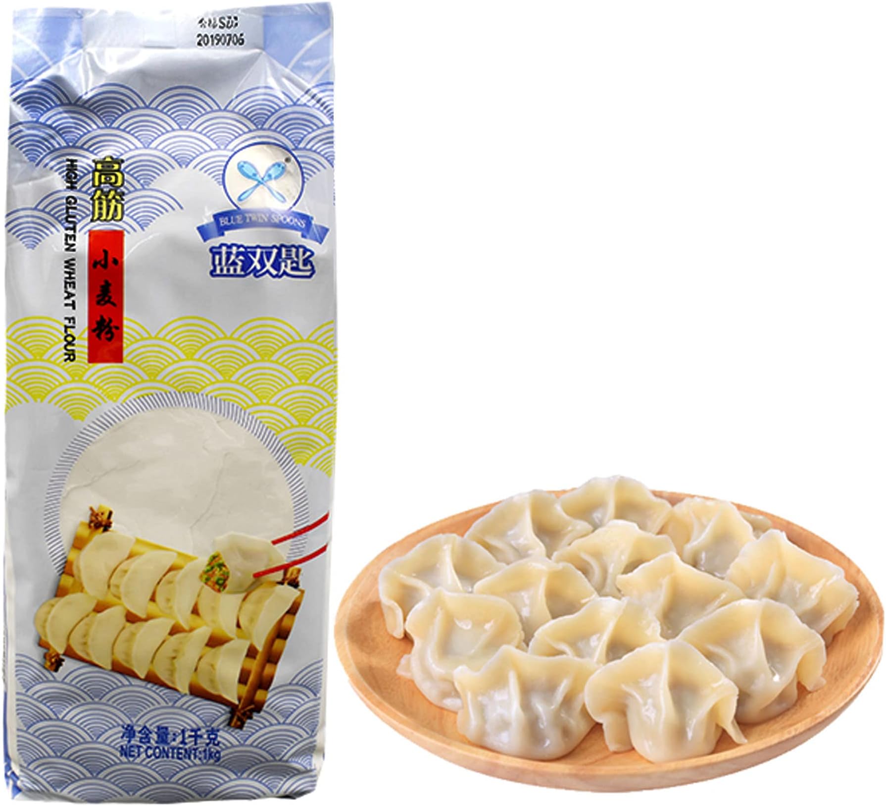Blue Twin Spoons Dumpling Flour, 1 kg