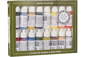 Vallejo Basic USA Acrylic Colors Paint for Plastic Models