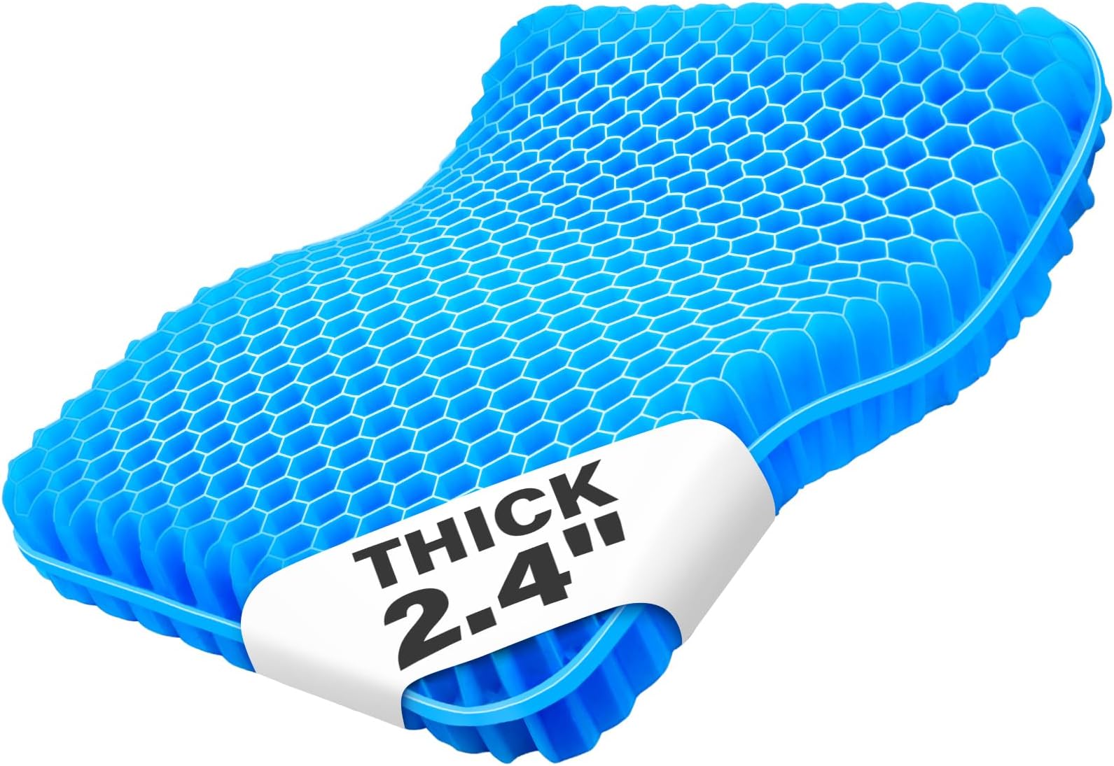 Seat Cushion, 2.4" Thick Gel Seat Cushion for Office Desk