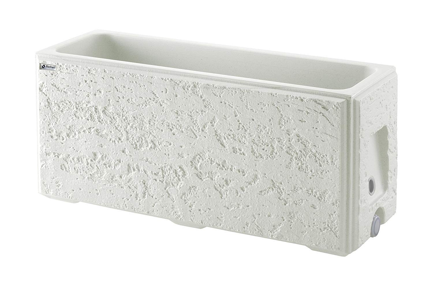 リッチェル タウンプランターWS スリム 90型 タイル(サンドグレー) (81881) ≪園芸用品≫ リッチェル タウンプランターWS スリム90型 オリーブ サンドグレー