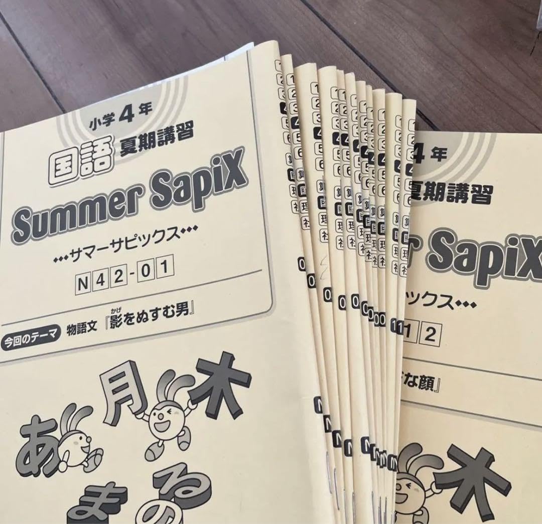 SAPIX 4年 国語テキスト 01〜17 SAPIX 4年 国語テキスト 01〜17 SAPIX 4年 国語テキスト 01〜17