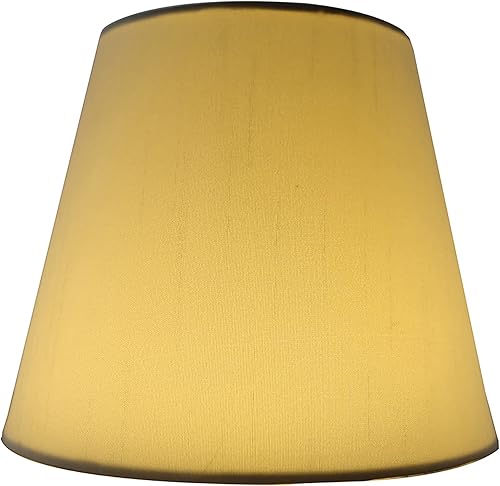 Miniatura 5 de Meriville Juego de 2 pantallas de lámpara de araña de imitación de color blanco hueso, 4 x 6 x 5 pulgadas