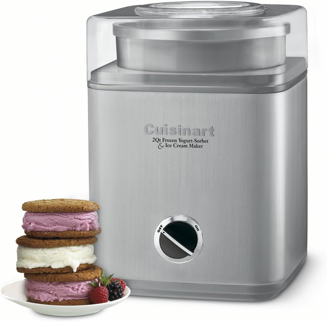 Cuisinart Pure Indulgence Frozen Yogurt, Sorbet and Ice Cream Maker ICE-30BCC