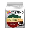 tassimo capsules jacobs caffè crema classico xl 80 coffee capsules pack of 5 5 x 16 drinks