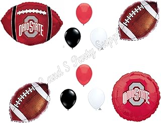 Ohio State Football Game Day Birthday Party Balloons Decorations Supplies College