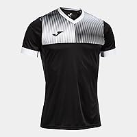 Joma Maglia a Manica Corta Uomo Eco Supernova Nero Bianco