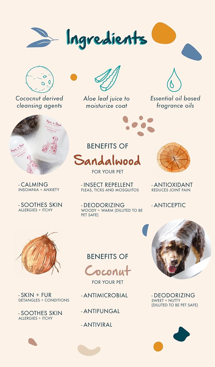 Dog and Cat: Sandalwood + Coconut Conditioner Gallon, RTU