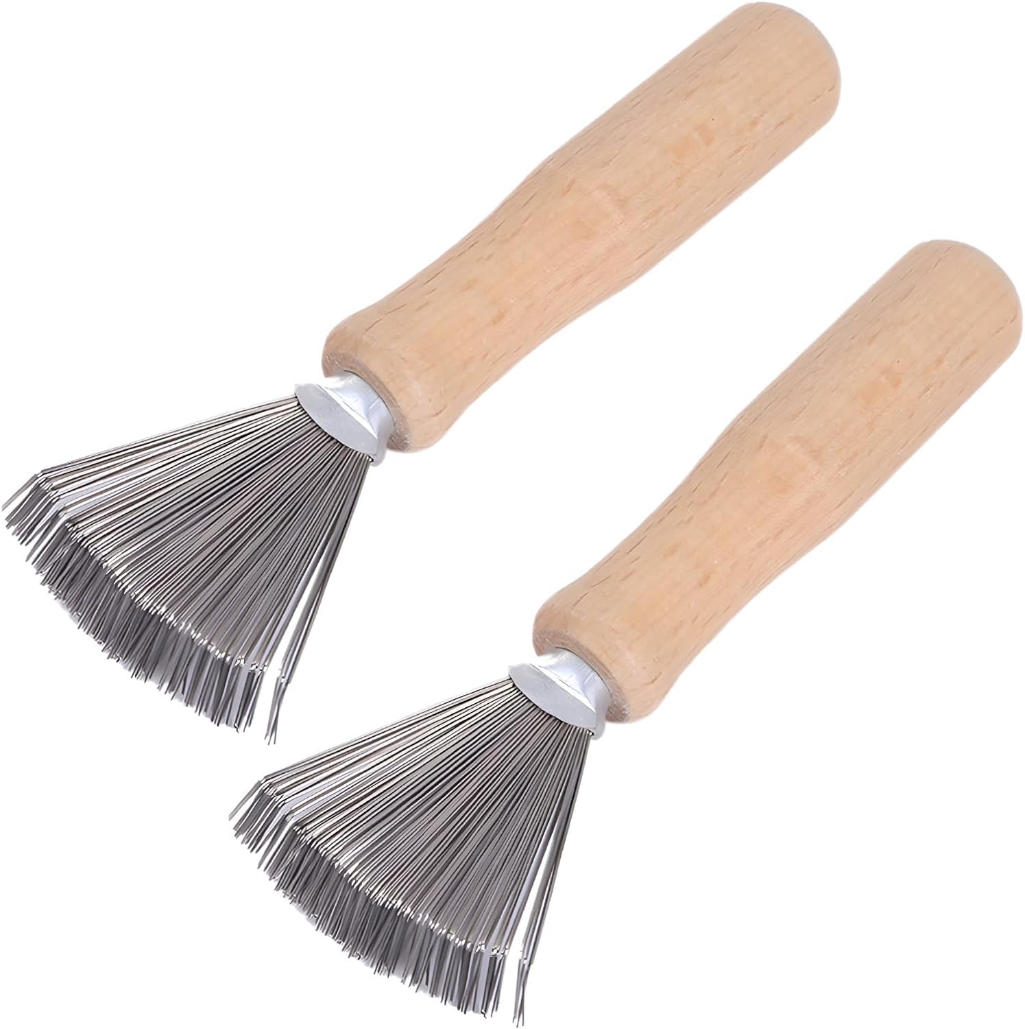 Cepillo de 2 piezas, cepillo de limpieza, cepillo para el pelo, cepillo de limpieza de peines, mini cepillo para quitar el pelo de cepillos, peines, alfombrillas de baño, alfombras