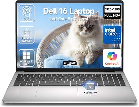 Amazon.com: Dell 2026 16 Touchscreen Laptop Computer, 16